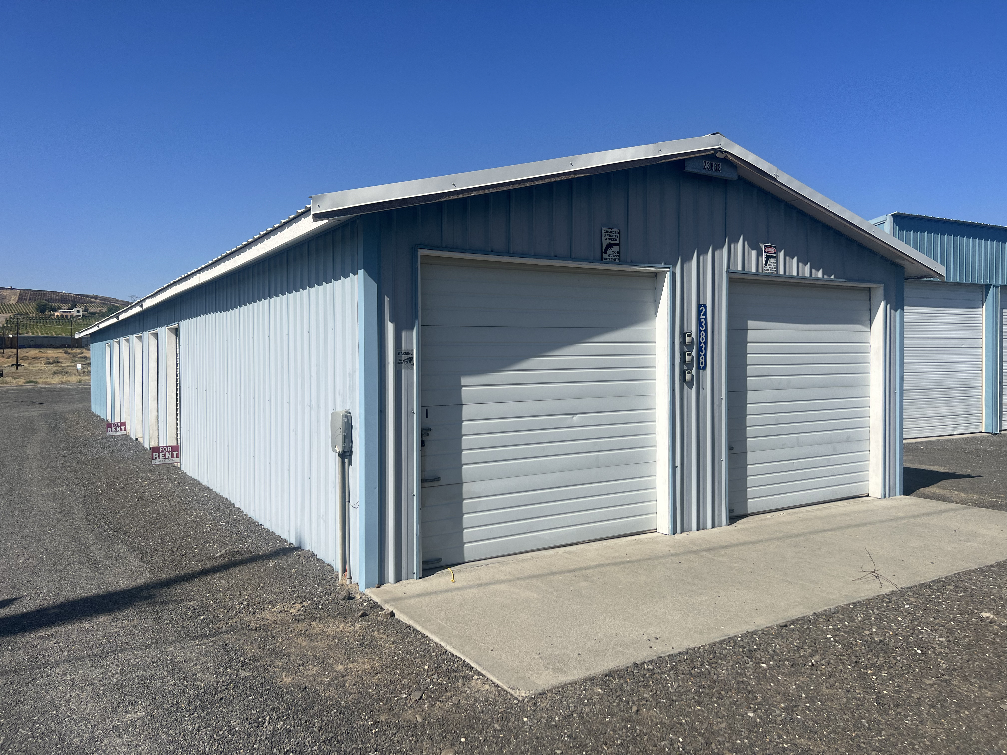 Crescent Bar Self Storage 23838 Road 9.8 NW Quincy, WA 98848