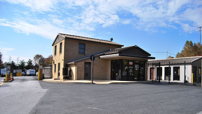 Exterior view of storage units Office at a facility in Perry Hall, Maryland