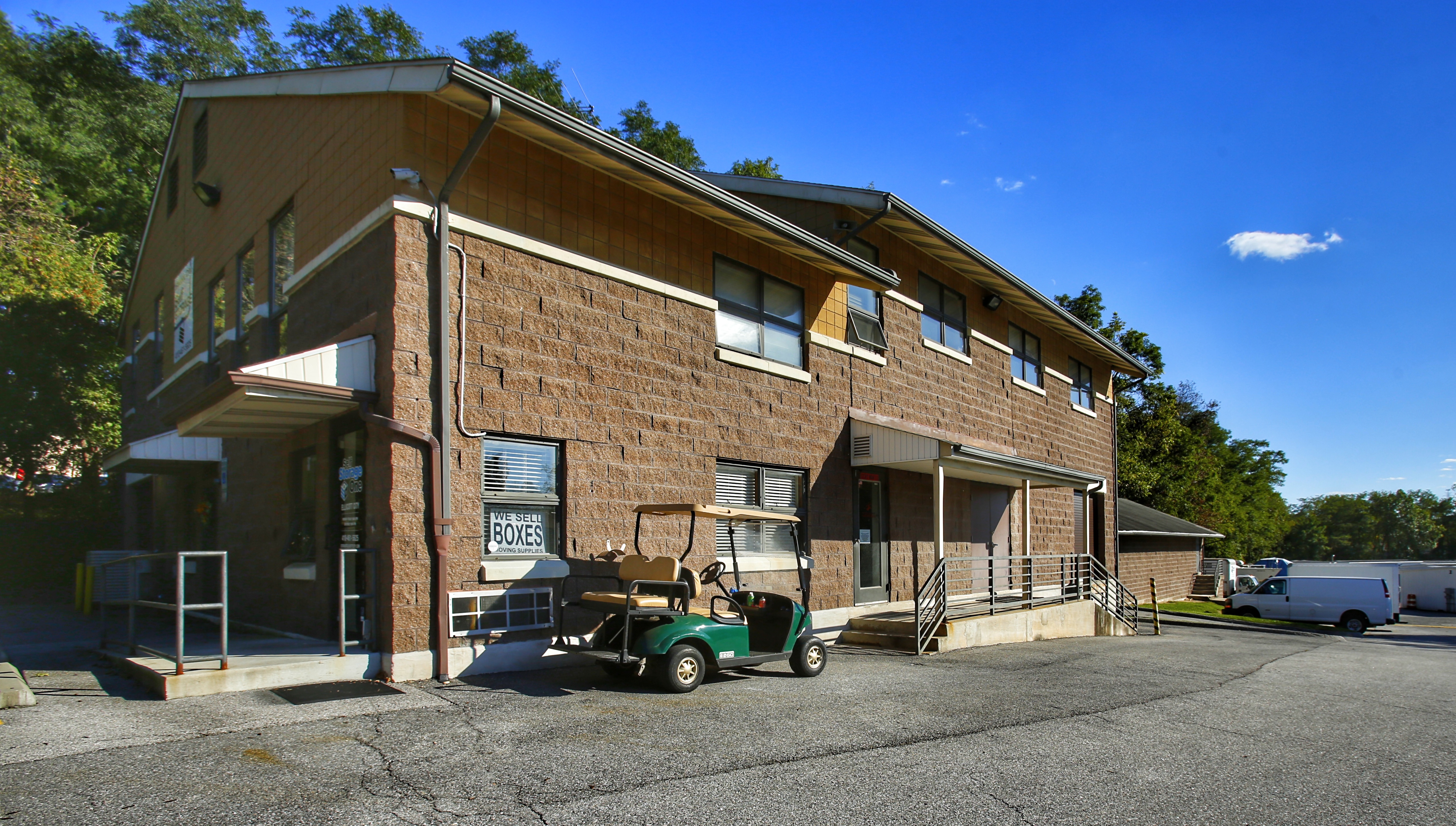 Spacious drive-up storage units with roll-up doors in Ellicott City, MD