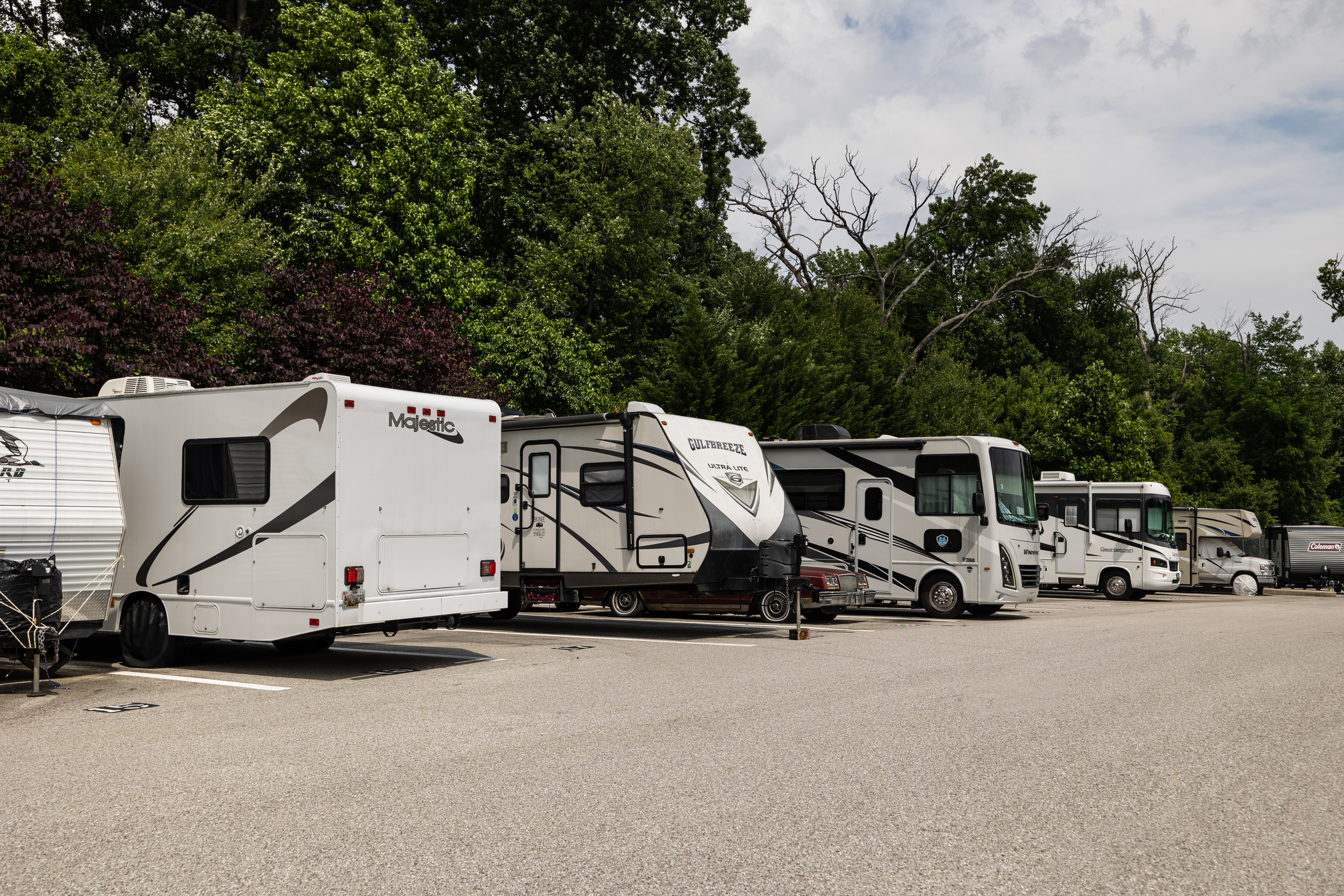 Camper, boat and car storage on site at Self Storage One White Marsh - convenient and secure