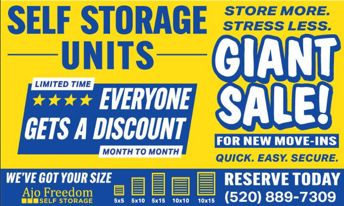 ajo freedom self storage ajo freedom self storage
