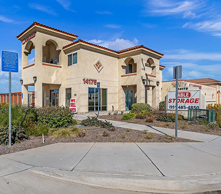 welcoming self storage office moreno valley, ca