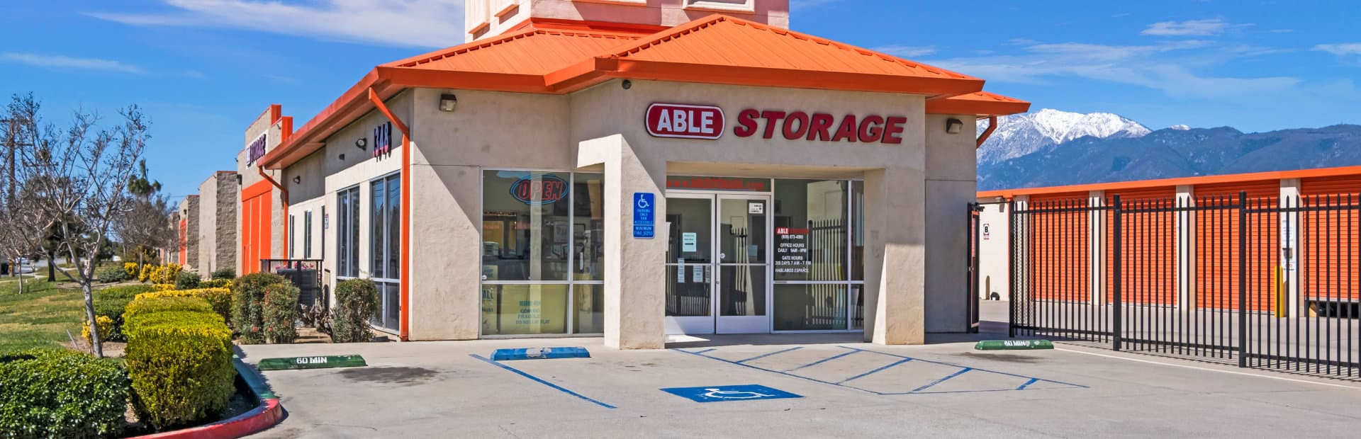 drive-up access storage in CA