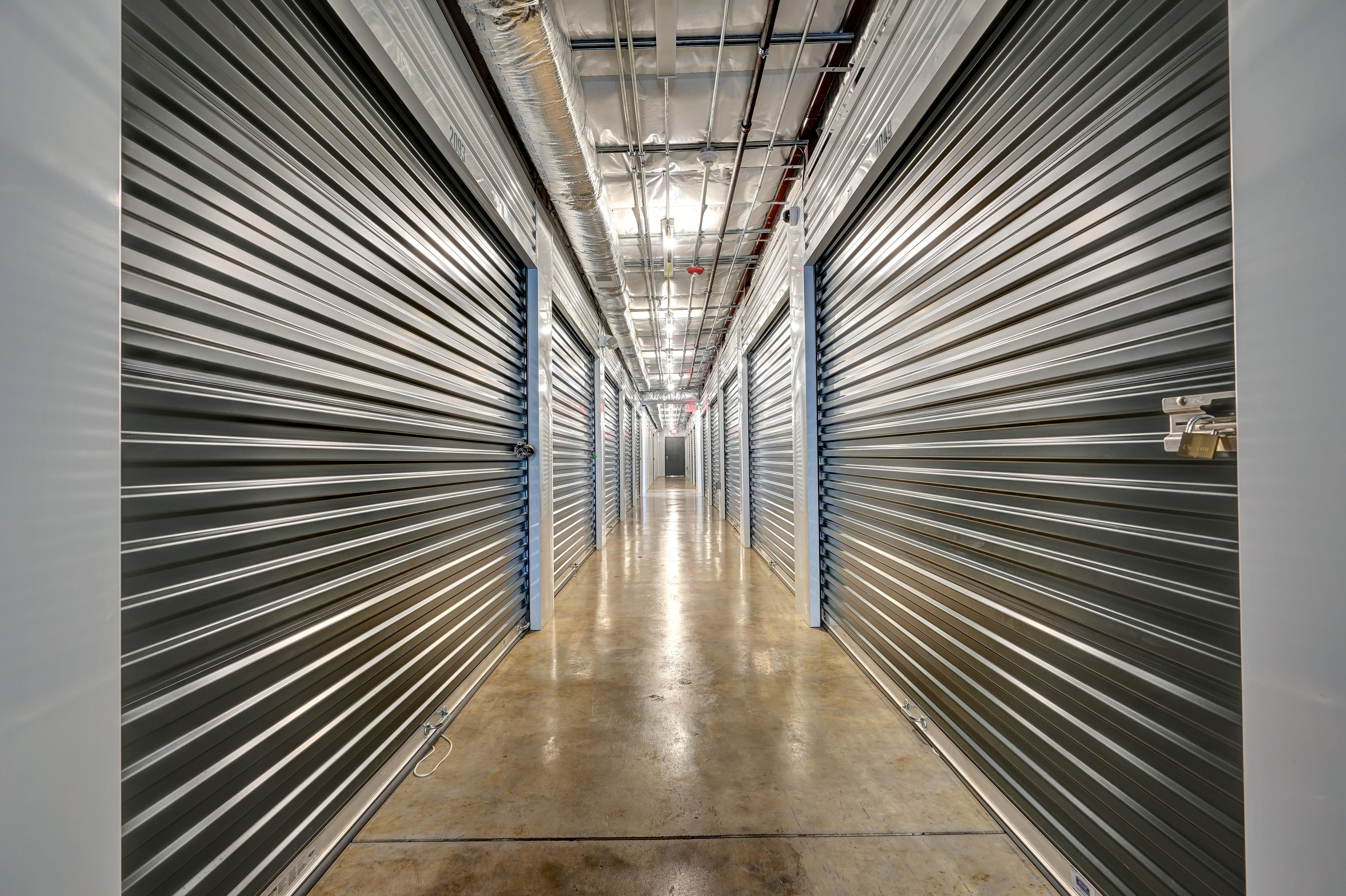 Secure indoor storage