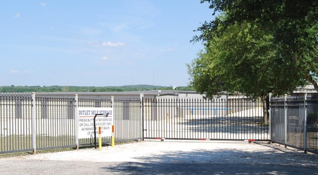 Outlet Self Storage security fence