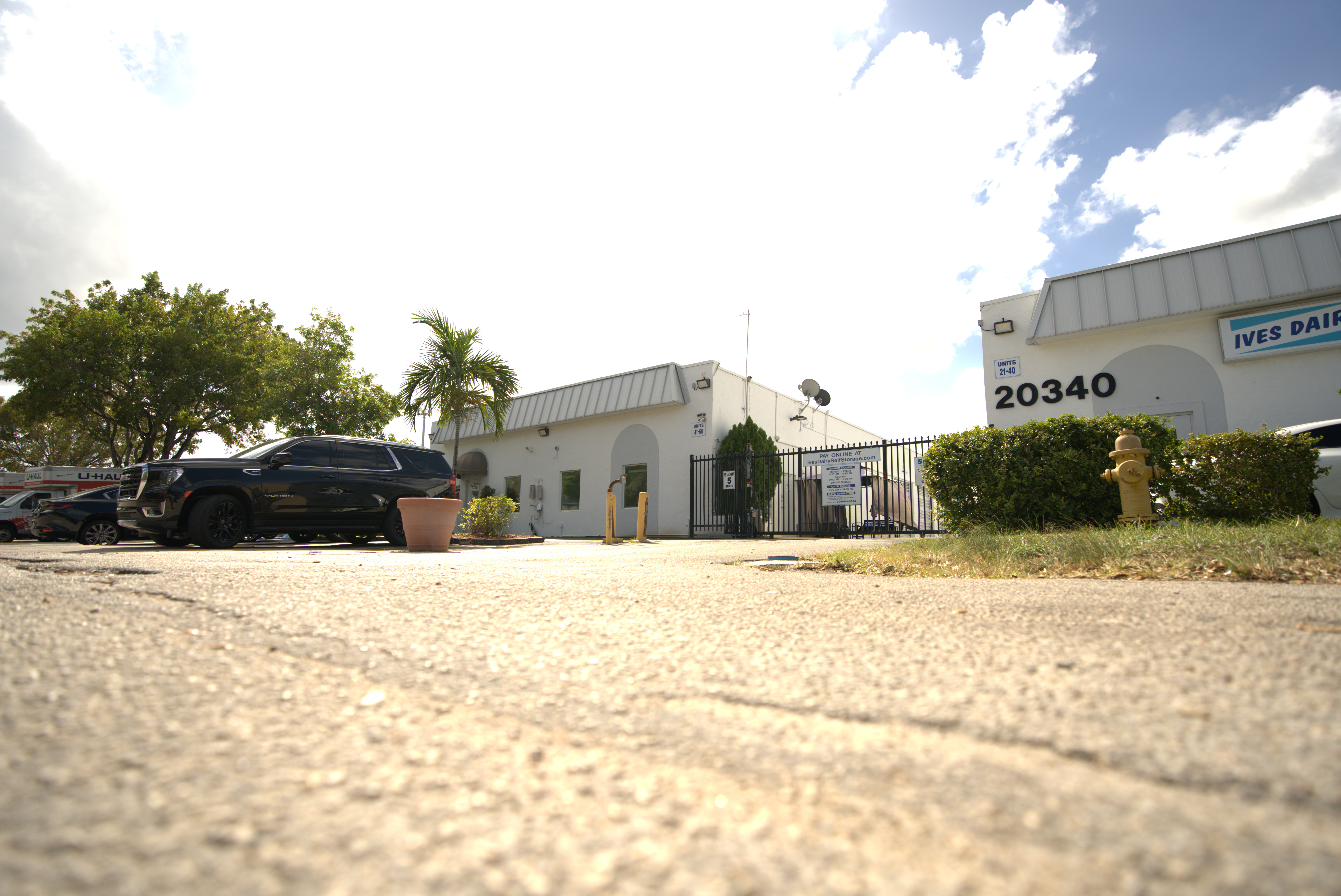 Ives Dairy Self Storage Main Entrance