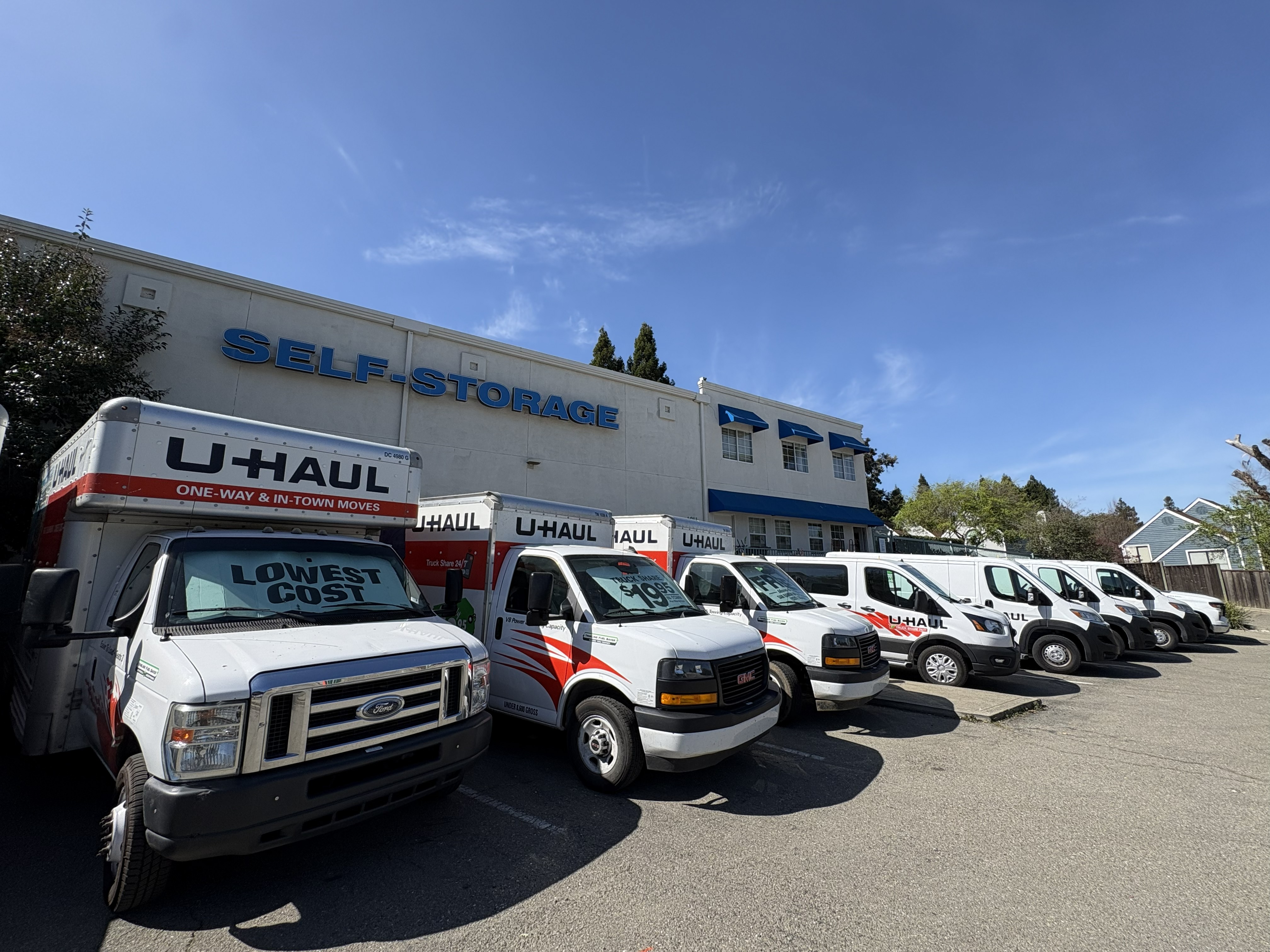 Quick & Easy U-Haul Rentals in San Ramon, CA
