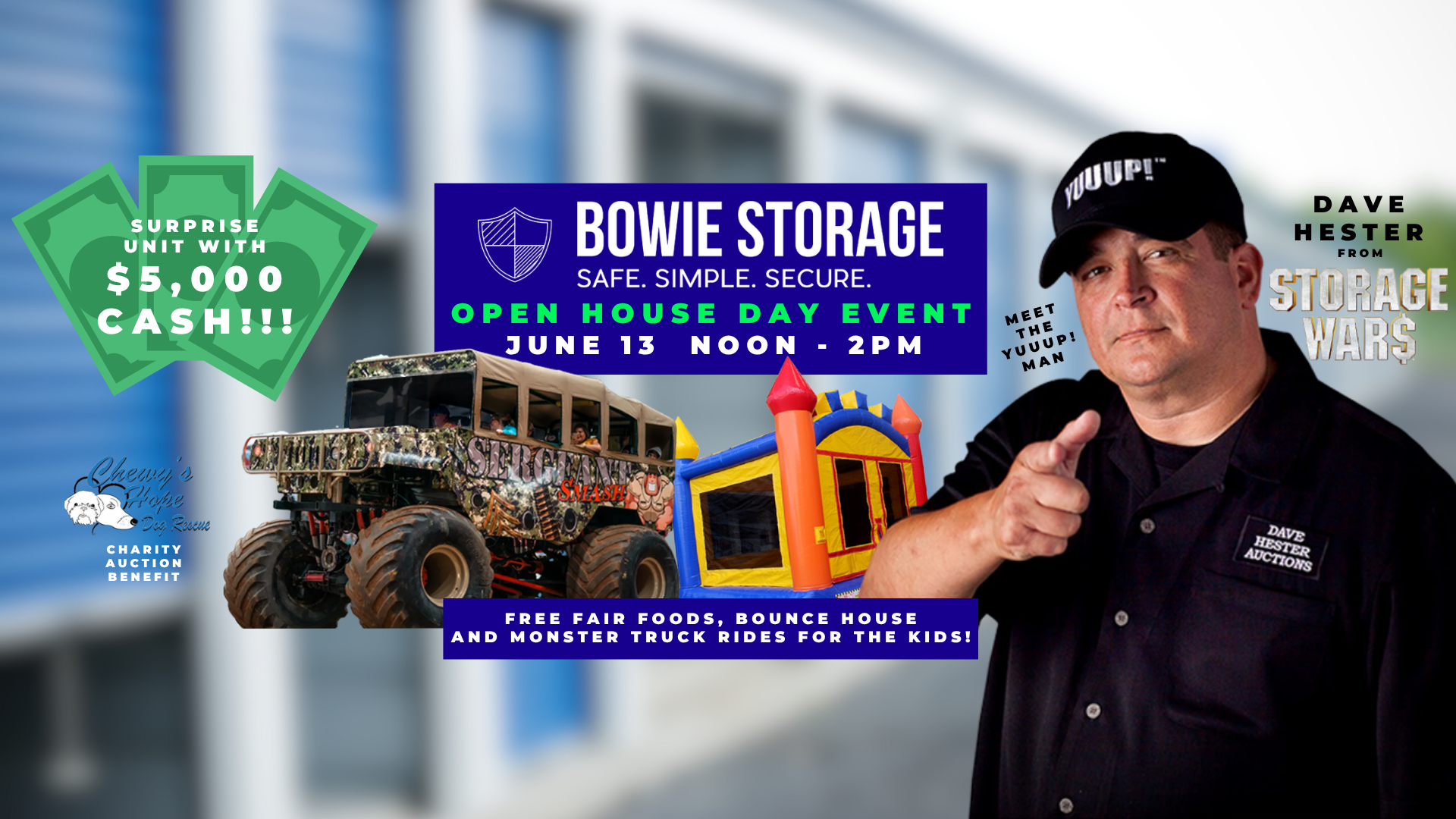 Bowie Storage Open House Dave Hester Storage Wars