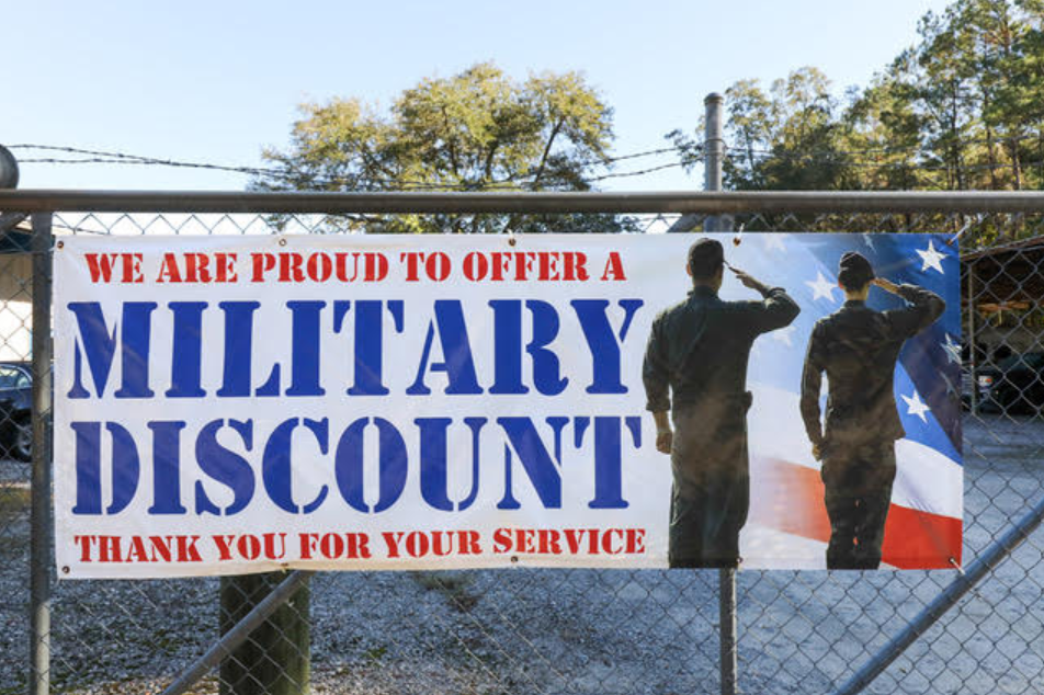 Military Discounts in Midway, GA