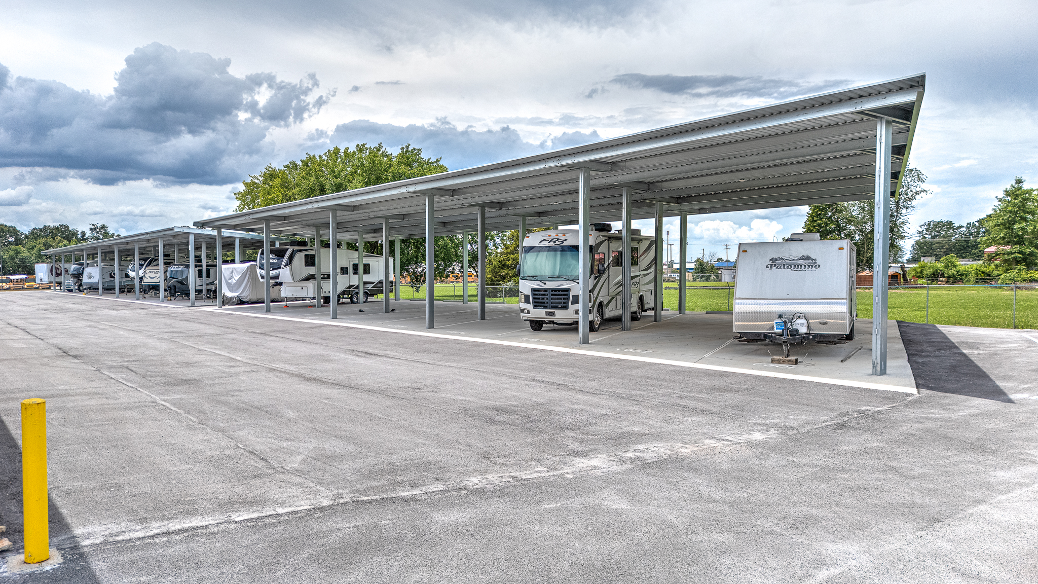 Artifacts Self Storage Nursery Road Tall Canopy Parking