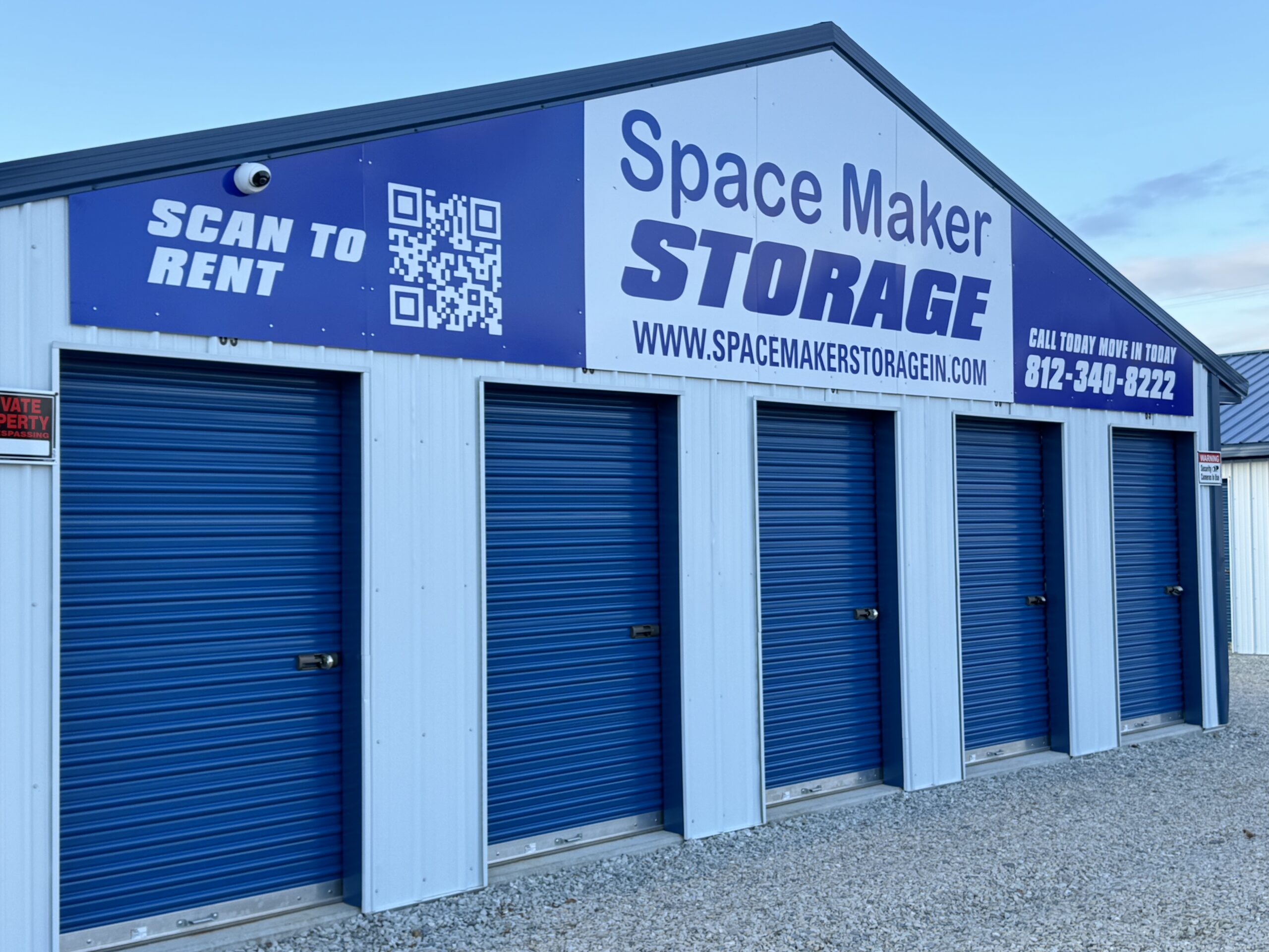 Space Maker Storage LLC 1073 S Maple Street Orleans, IN 47452