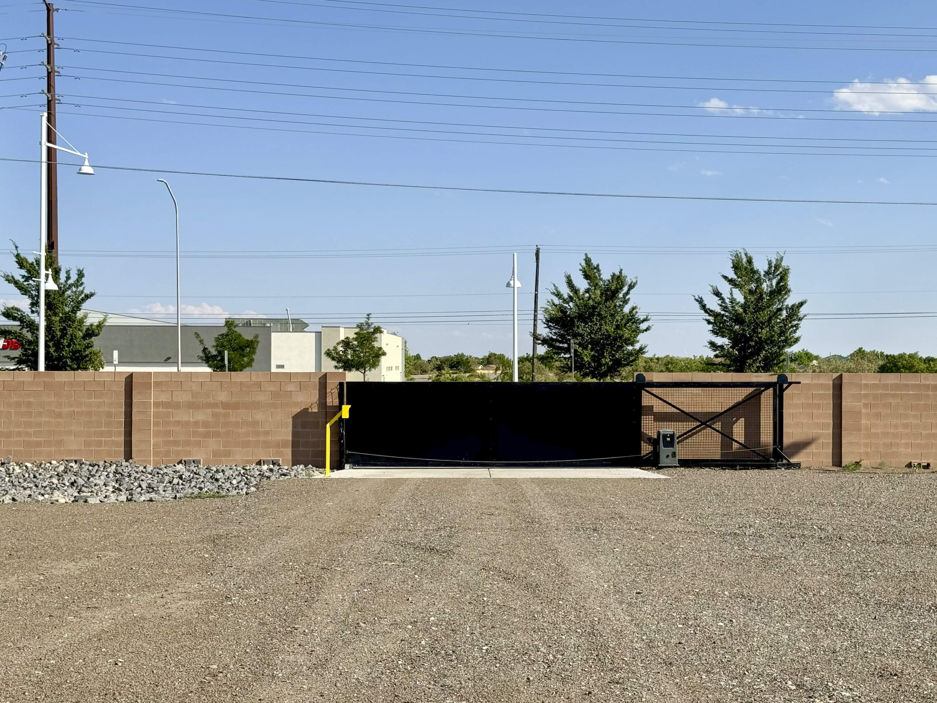 Gated Storage Facility in Albuquerque, NM