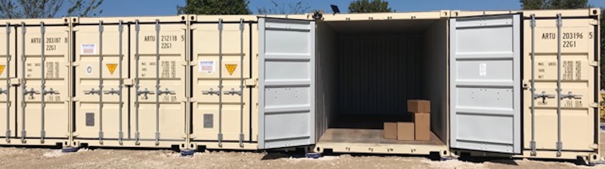 We Store America Self Storage rental containers