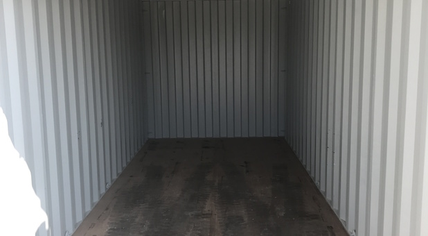 Interior of Container at We Store America