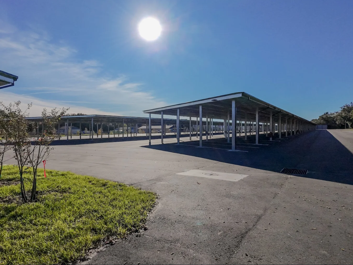 Covered RV & Boat Storage Spaces in Ocala, FL