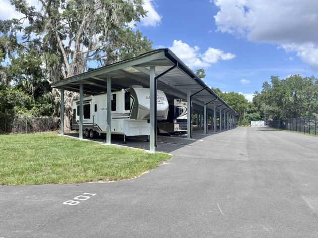 Affordable Covered RV and Boat Storage in Ocala, FL