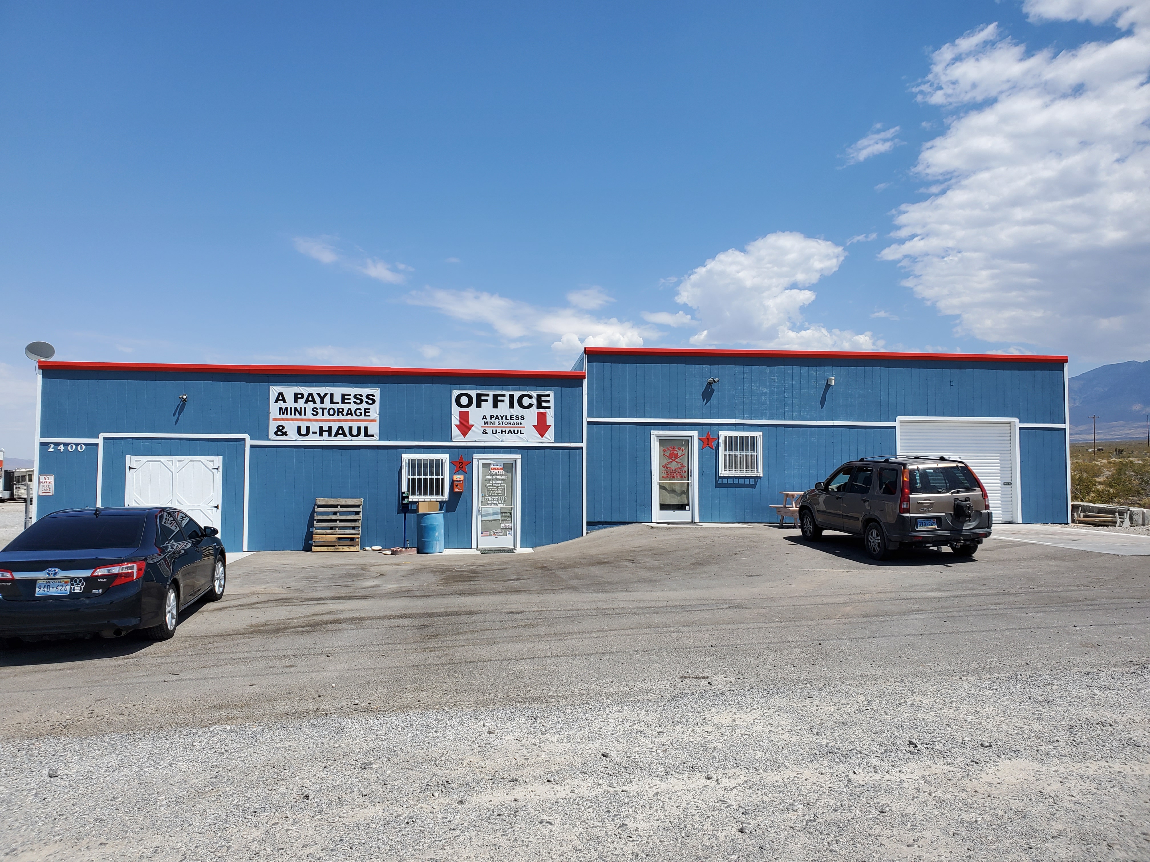 fenced and gated facility, pahrump, nv