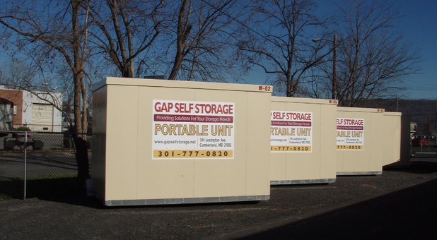 Portable self storage units in Cumberland, MD