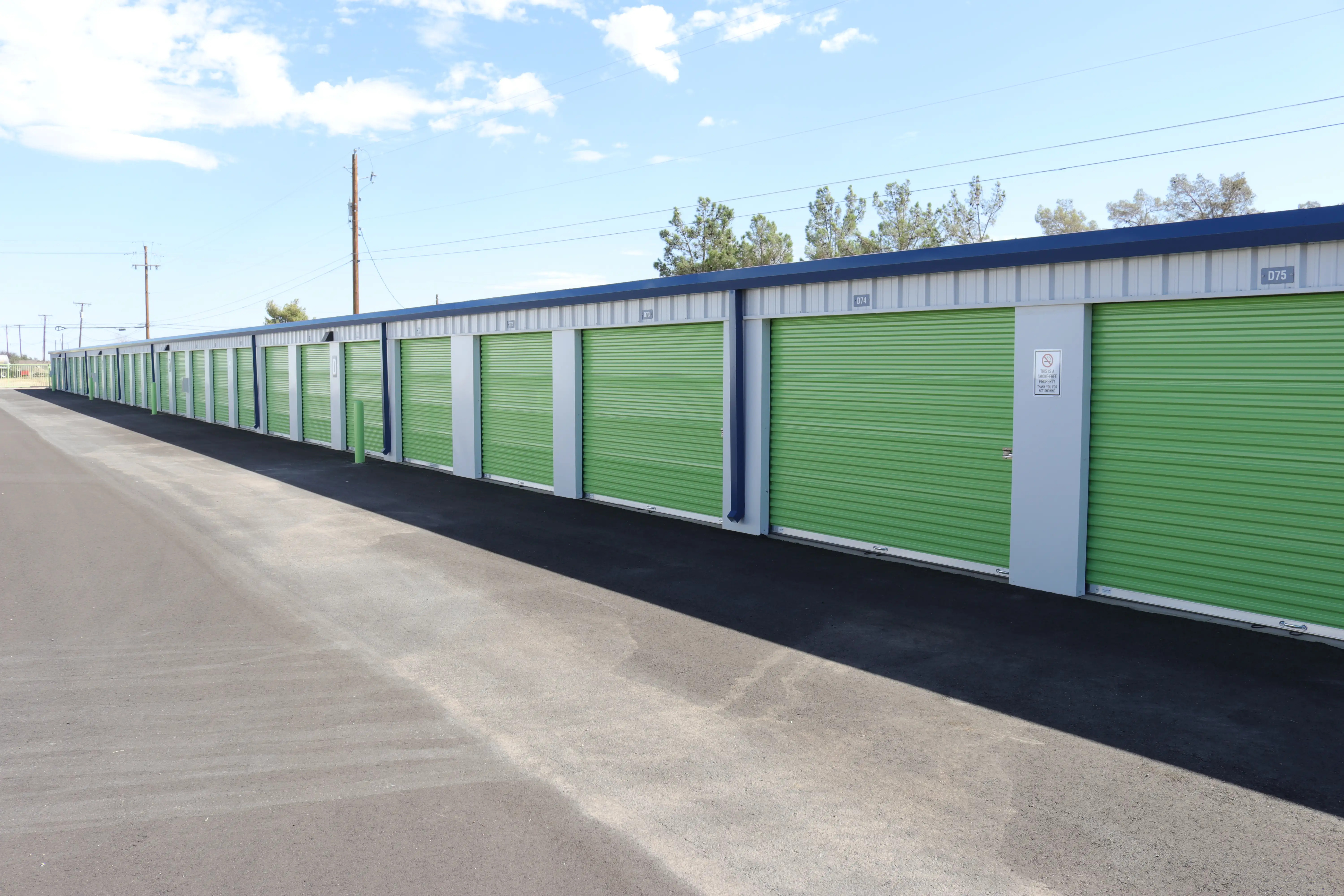 Drive up storage units 