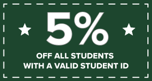 5% off student discount at Stow Stuff Storage