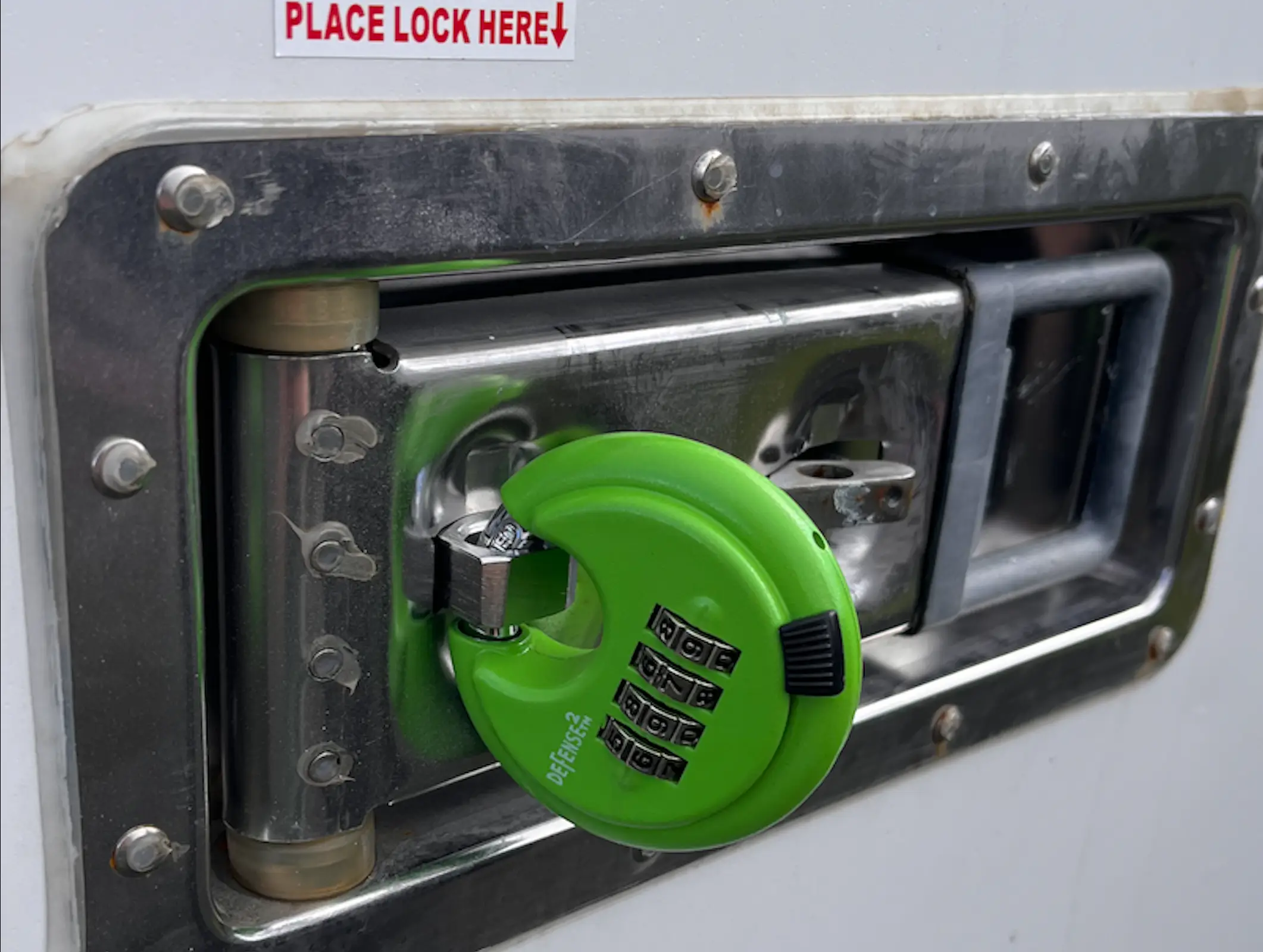 Padlock Included