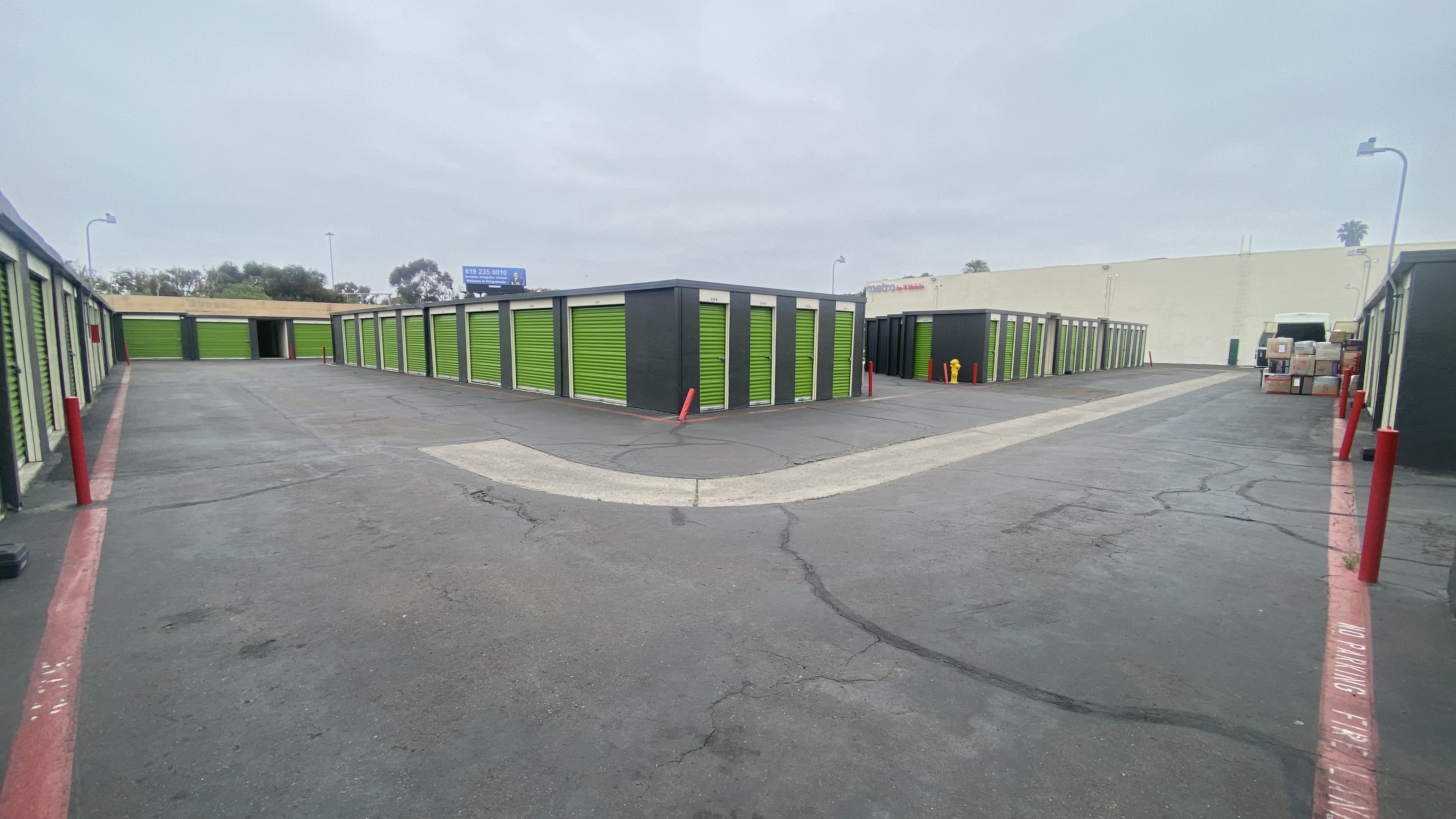 Inside the self storage