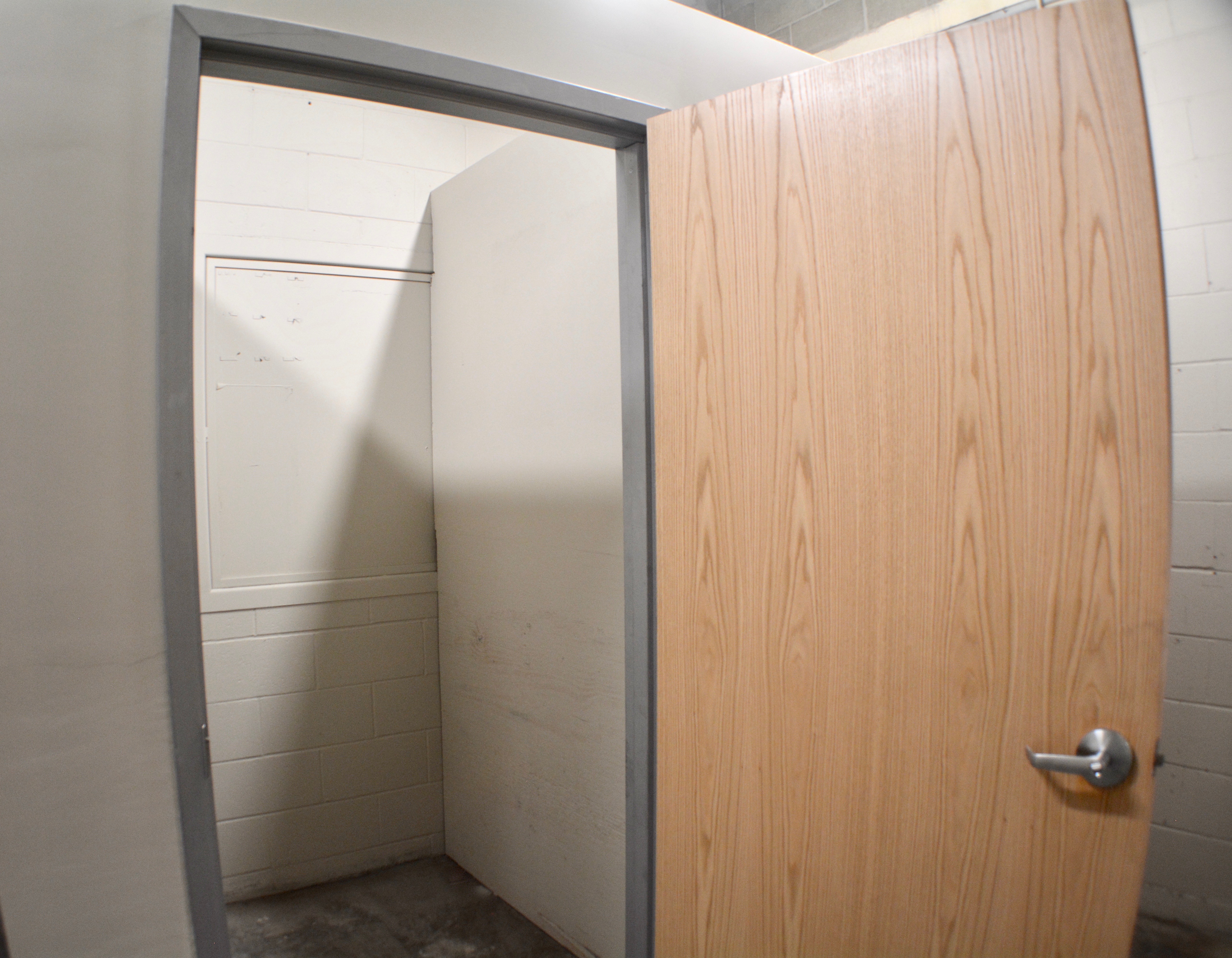 self storage unit with open door