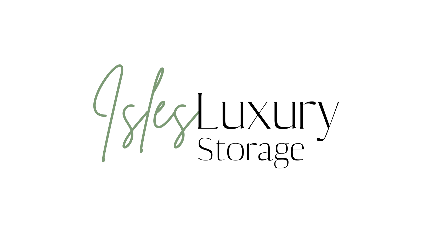 Isles Luxury Storage Logo - Full