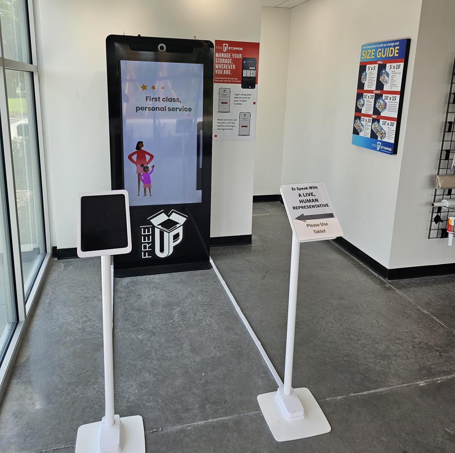 FreeUp Storage Eustis - Kiosk