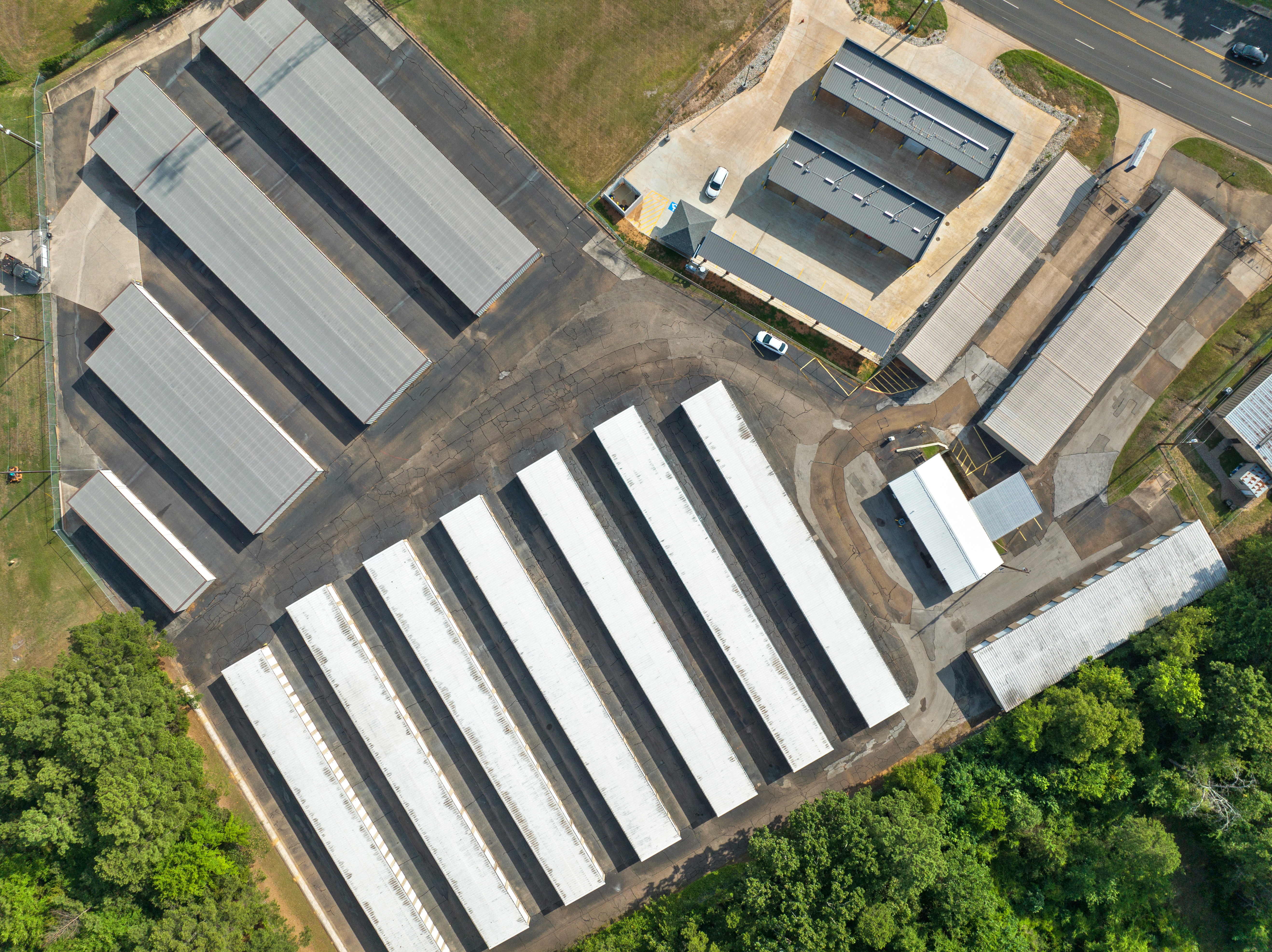 FreeUp Storage Longview Gilmer Road from Above