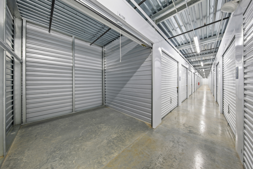 Empty Indoor Storage Unit