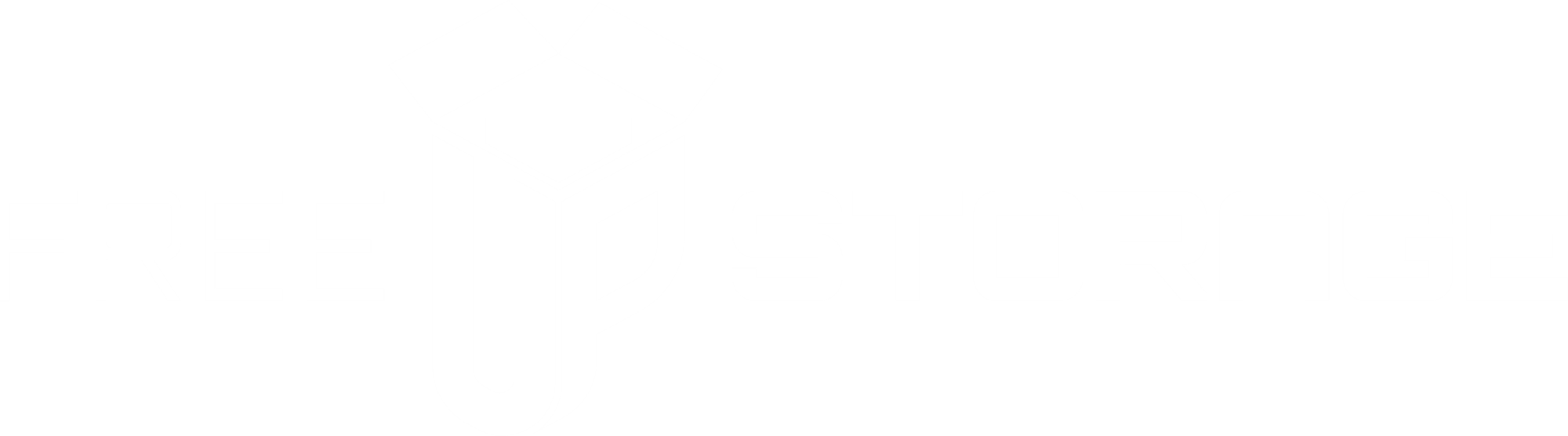 FreeUp Logo - White FreeUp Logo - White