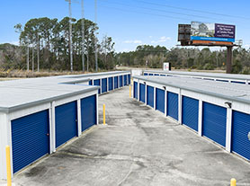 ●	Exterior of FreeUp Storage St Marys Industrial Drive in St Marys GA