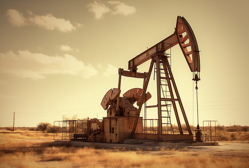 Oil Rig in Texas