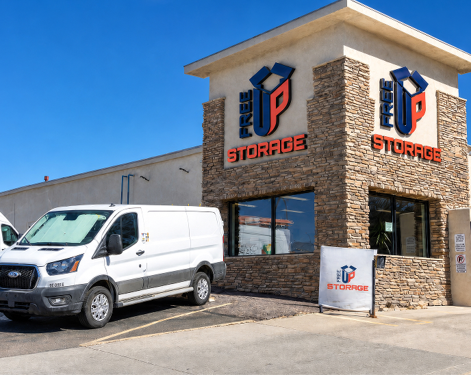 Storage units exterior
