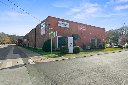 Storage units exterior
