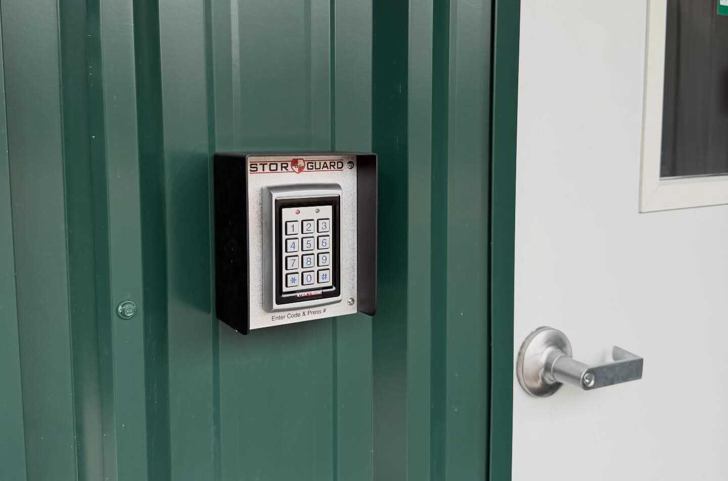 Secure Storage Facility with Keypad Access in Manchester, MA