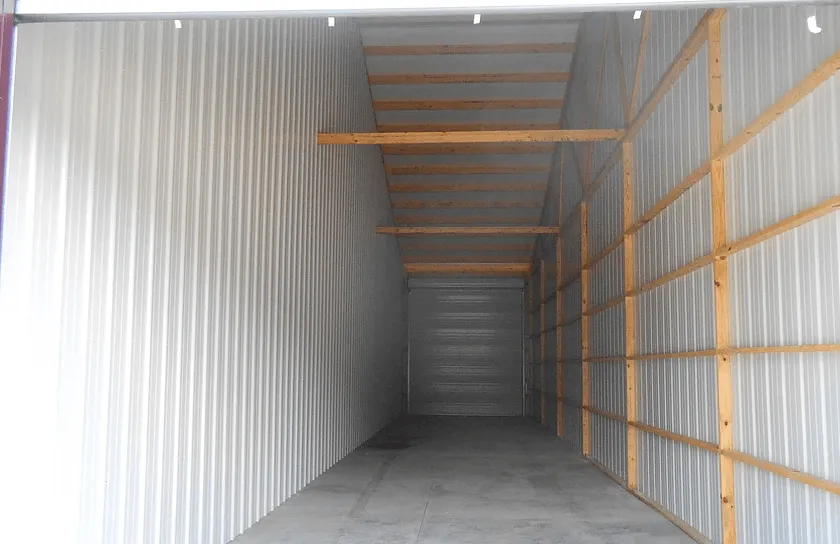 Inside RV Storage Unit in Springville, TN
