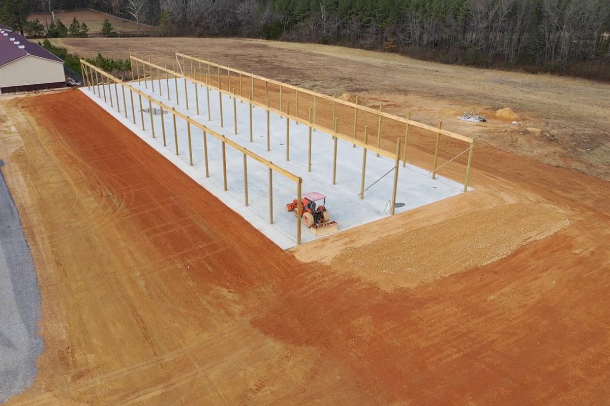 New Storage Units Under Construction in Springville, TN