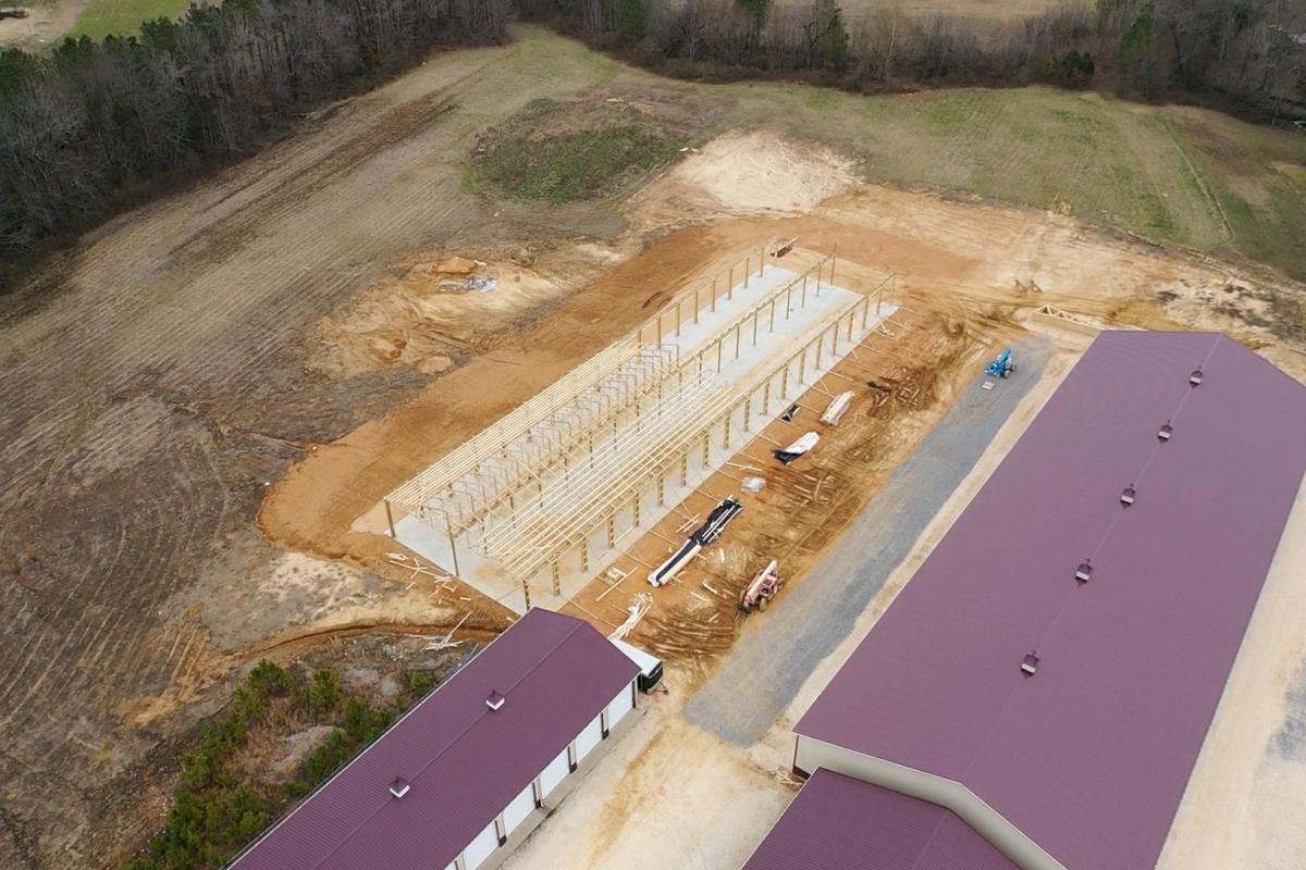 Self Storage Units Under Construction in Springville, TN