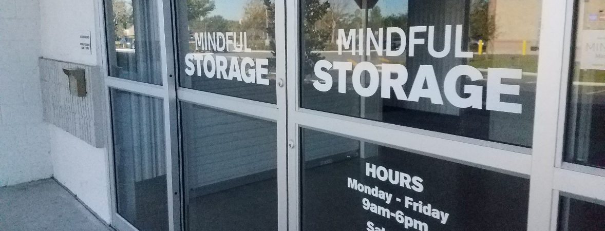 Mindful Storage Storefront