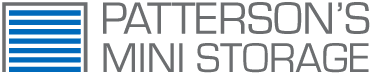 Patterson's Mini Storage Logo Patterson's Mini Storage Logo