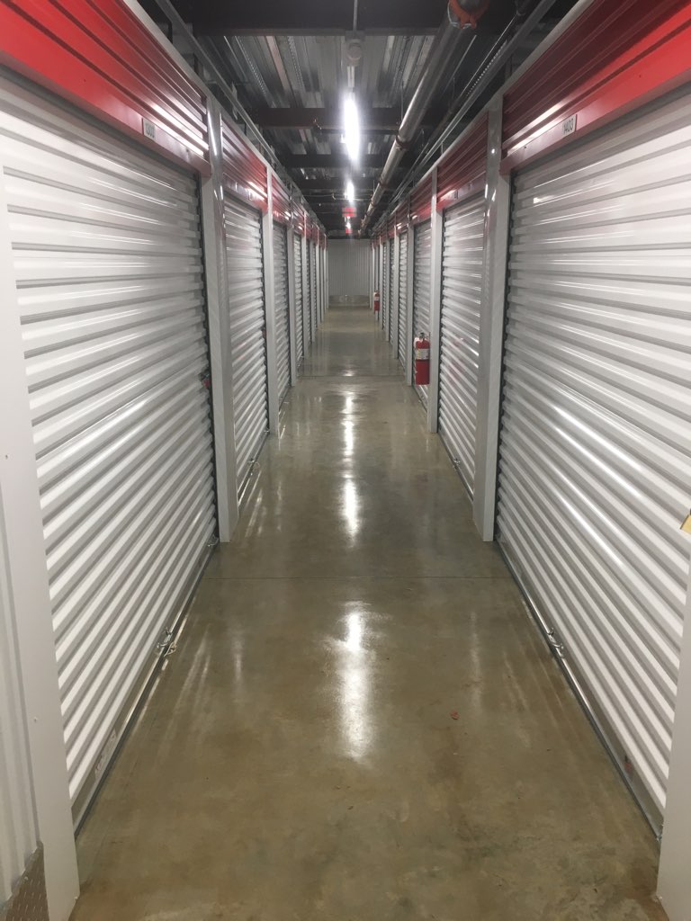 Climate controlled storage space