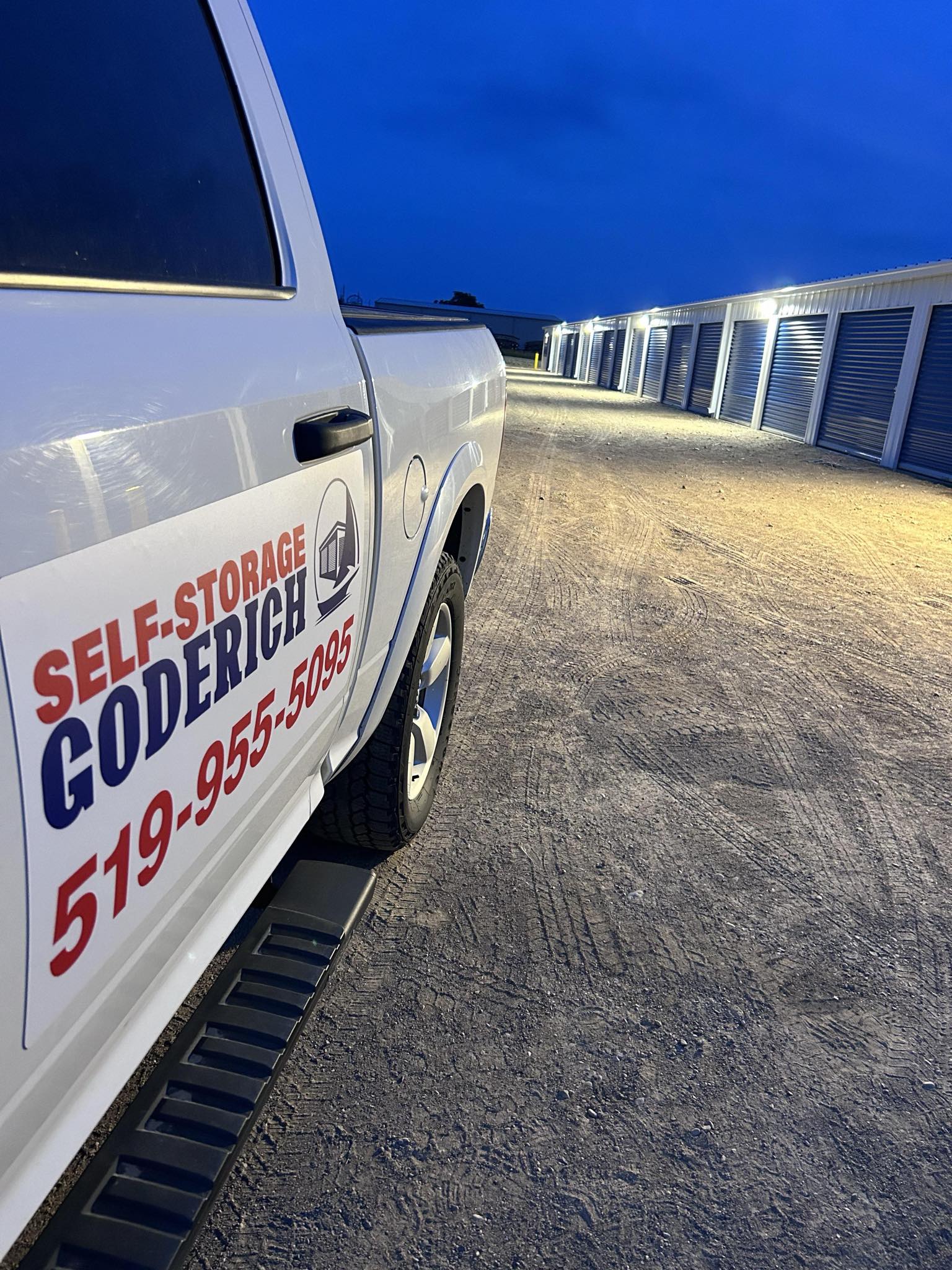 Self Storage Goderich - Well-Lit Storage Units & Outdoor Parking in Goderich, ON