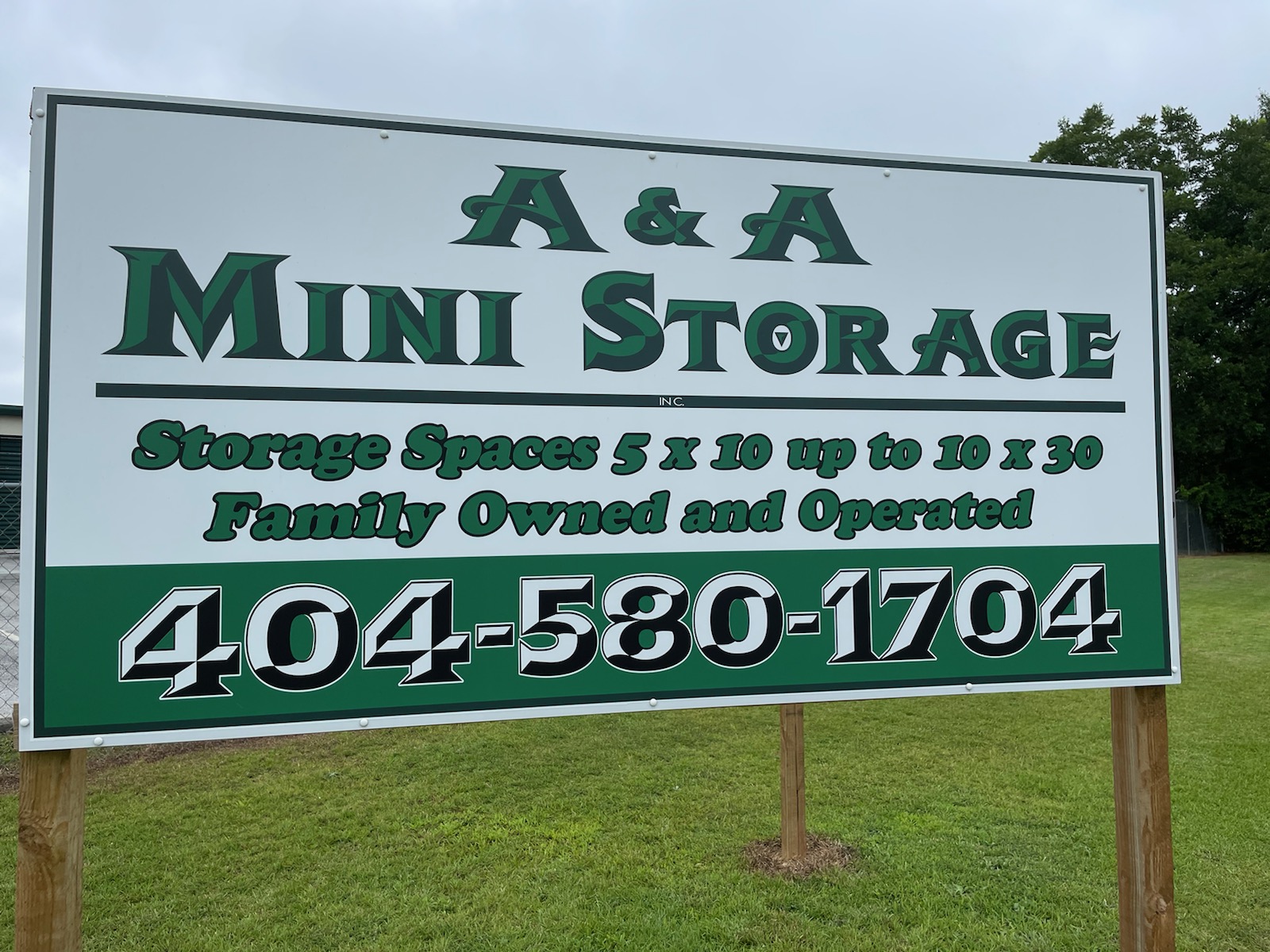 a&a mini storage in loganville, ga 