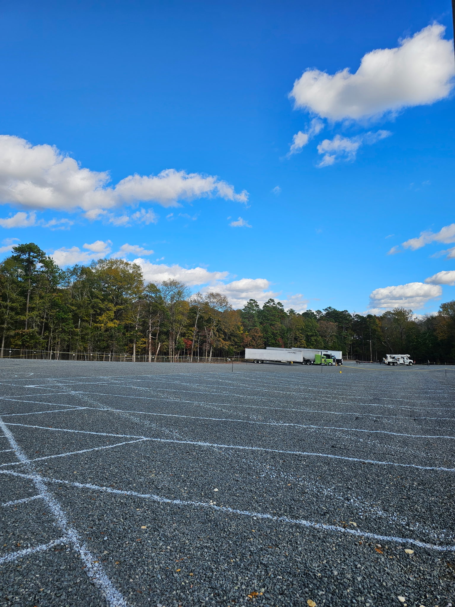 Large Semi Trailer Parking in Indian Trail, NC