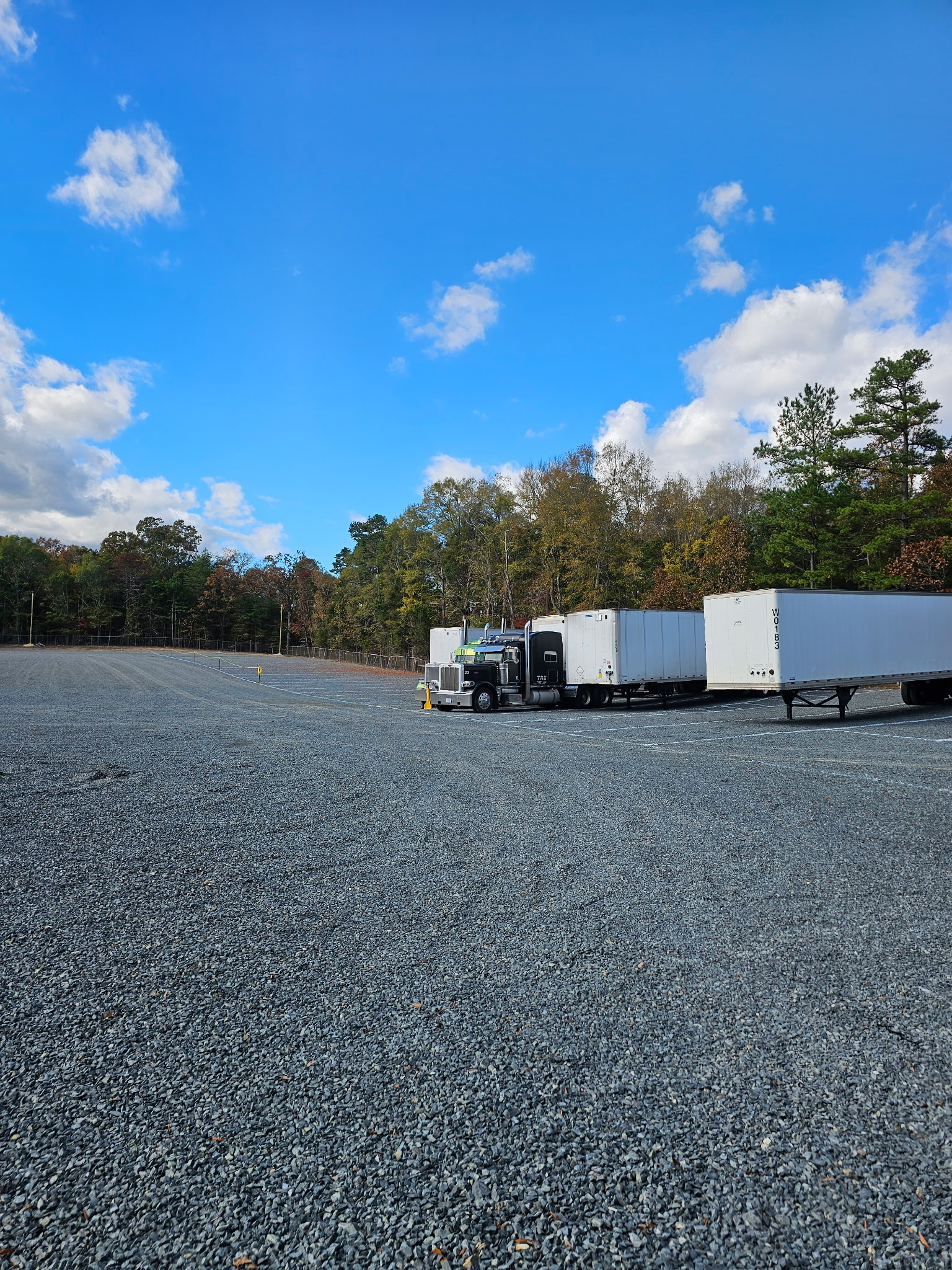 Large Semi Trailer Parking in Indian Trail, NC