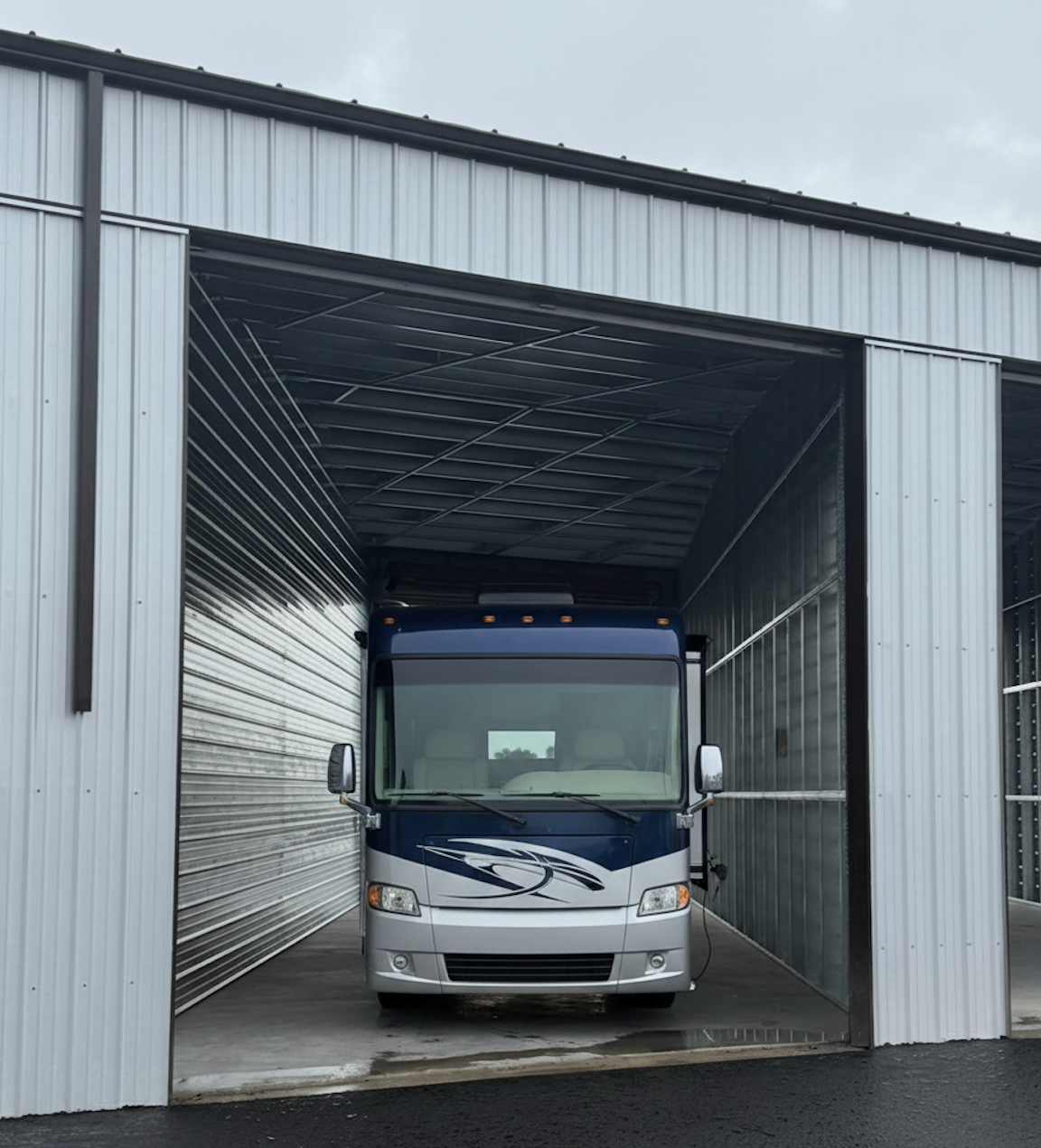 RV Storage pull through unit Missoula Montana