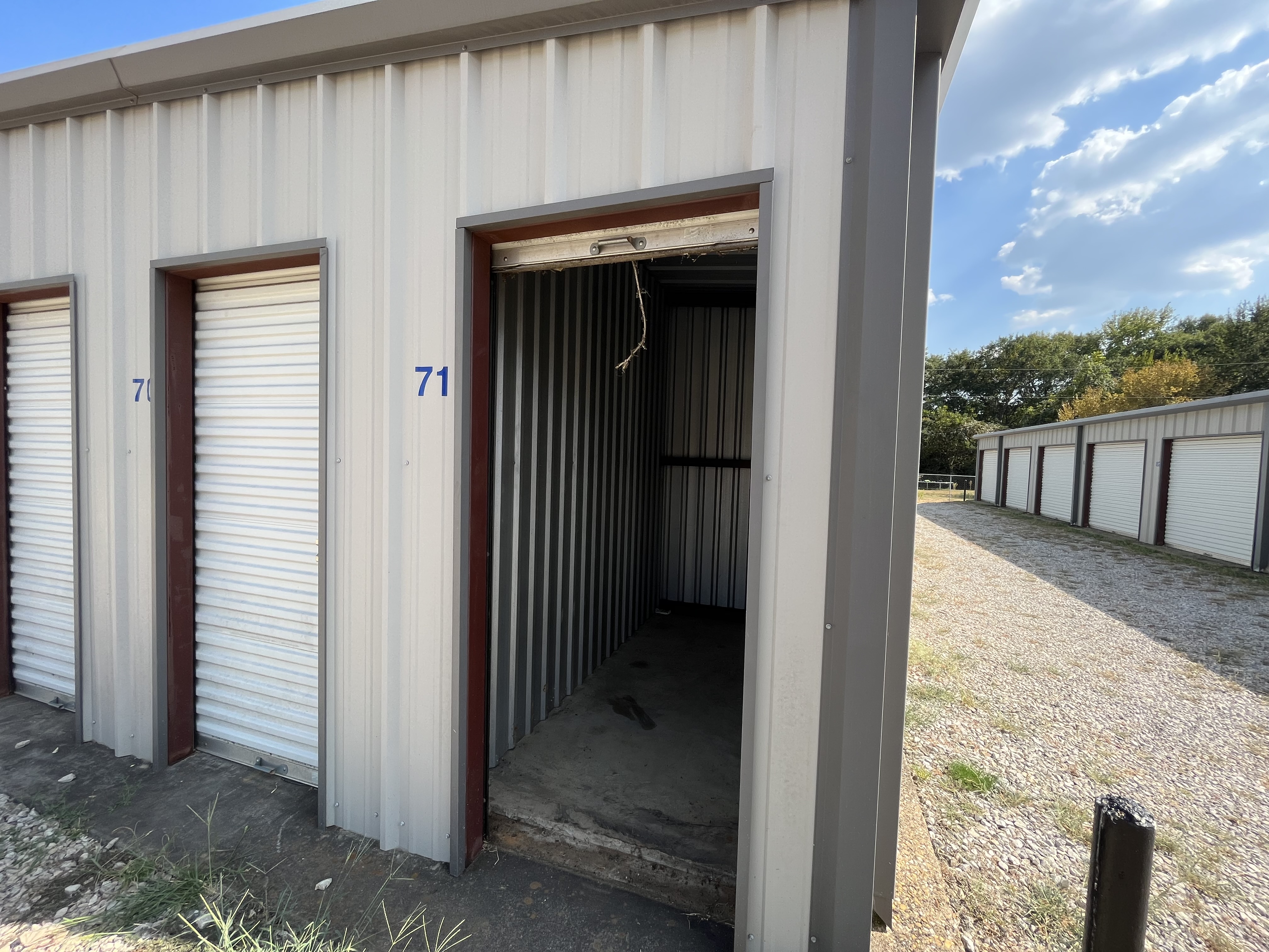 Smaller storage locker