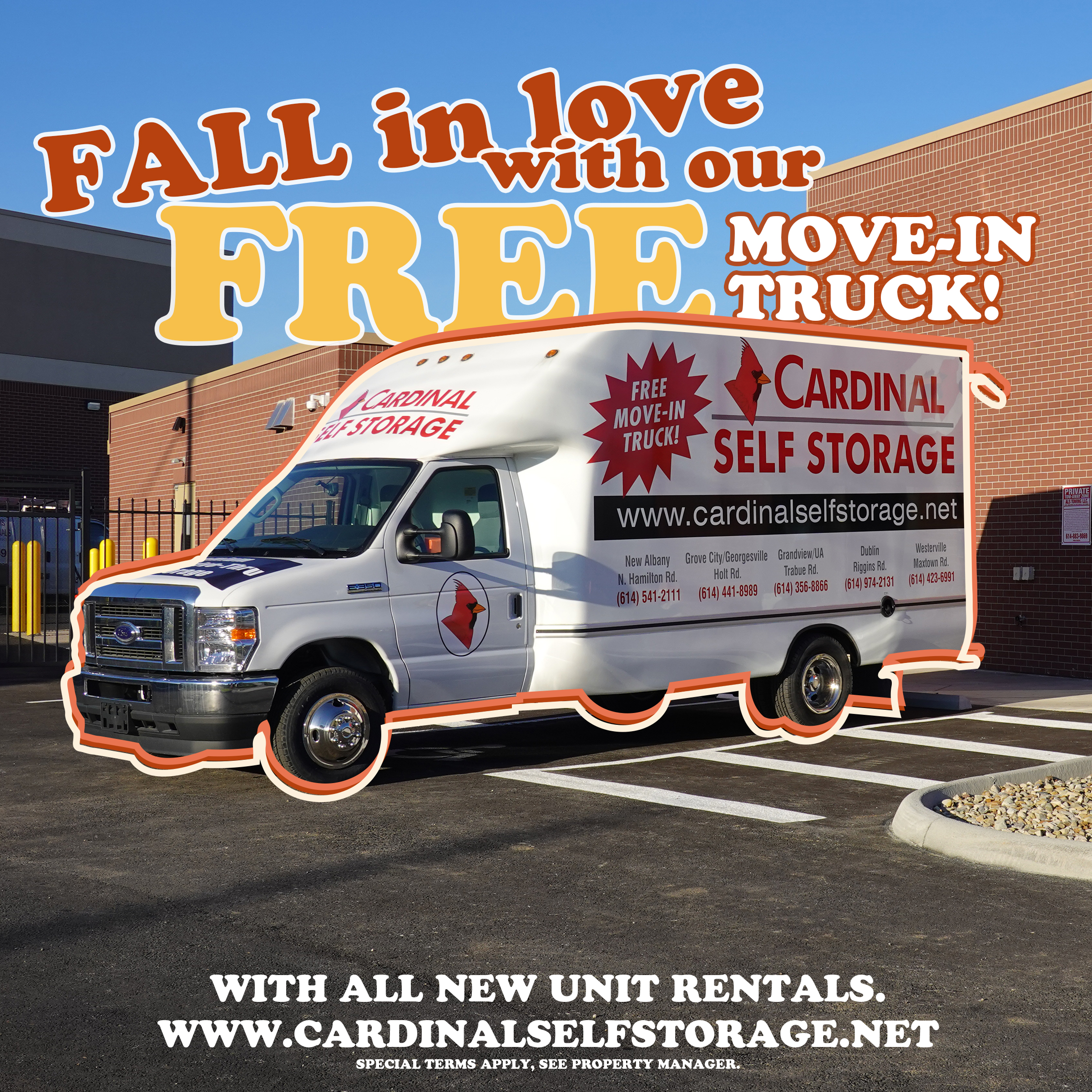 FREE MOVE-IN TRUCK!